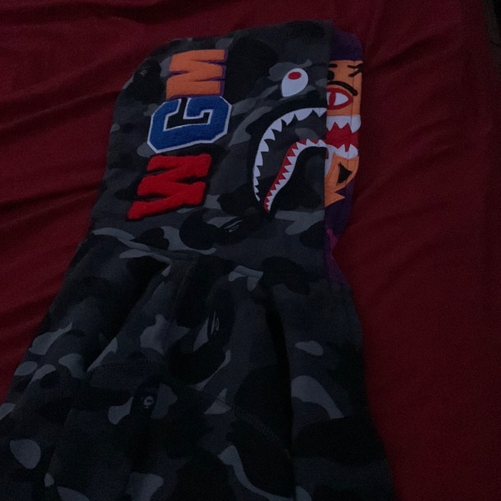 Bathing ape zip up